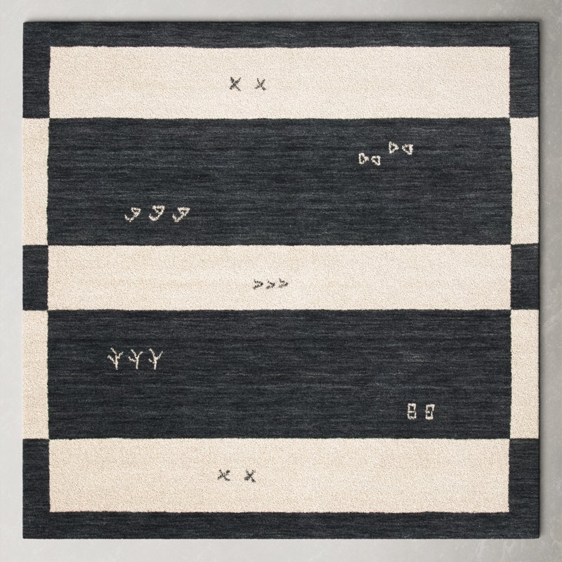 Santiago Wool Indoor Rug, Square 6'