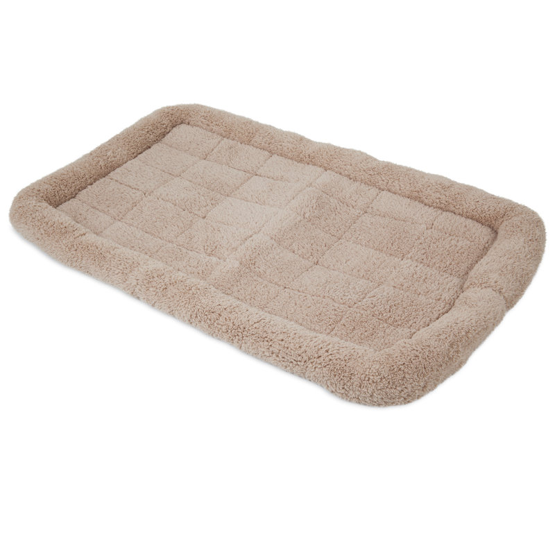 Traversin à caisses confortables snoozzy snoozzy, Très petit (l 17,5 po x P 11,5 po x H 3 po), Brun clair