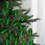 Ensemble de 25 lumières DEL de Noël C9 - fil vert 16 pi-1813606124
