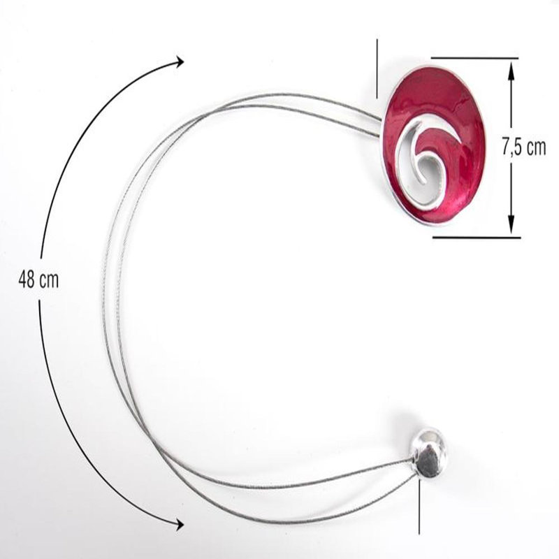 Goings 10cm Curtain Tieback, Maroon