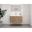 Ensemble de meuble-lavabo simple mural de 42 po Carliss-1366330674-1366330664