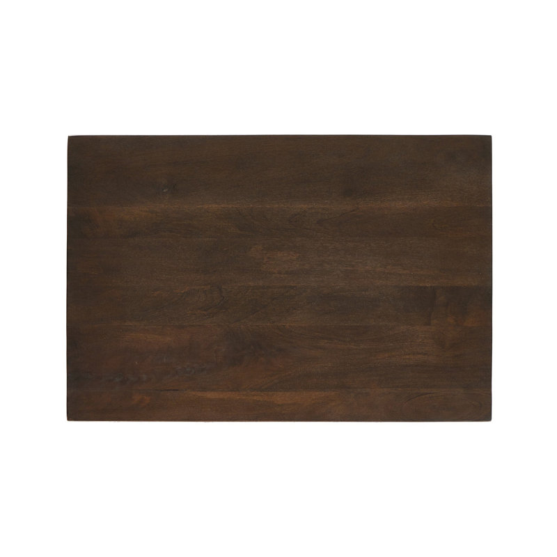 Freddie 2 - Drawer Solid Wood Nightstand, Brown