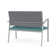 Newport Waiting Reception Loveseat Metal Frame