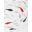 «Natation poisson tourbillon - Toile asiatique aquatique», art mural