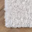 Tapis ivoire à poils longs fabriqué à la main Groover-20424863