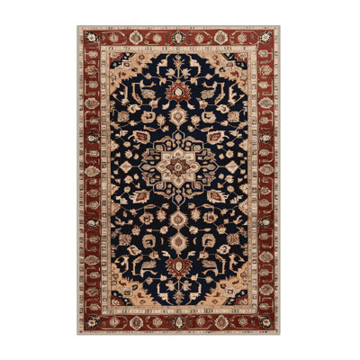 Tapis brun lavable à la machine