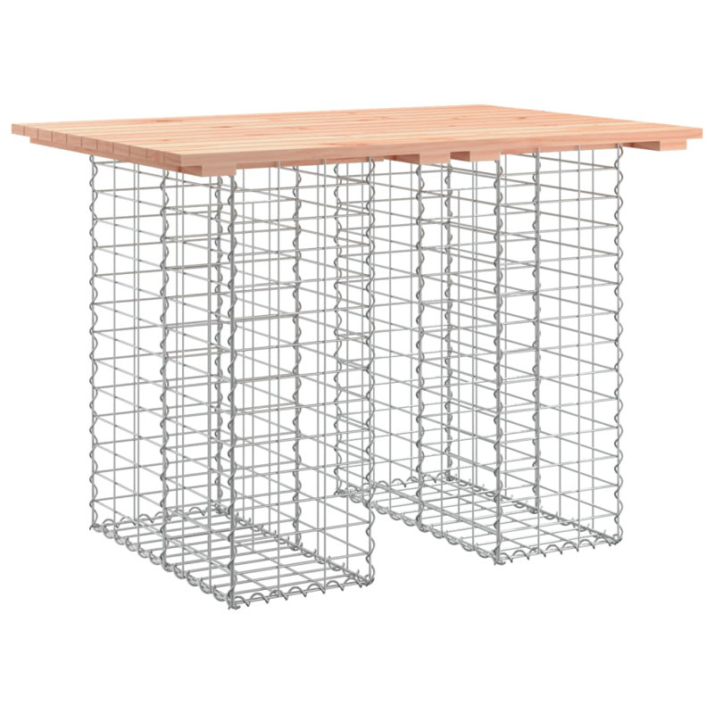 Alain Outdoor Bench, 72 cm H x 100 cm W x 70 cm D, Wood Douglas
