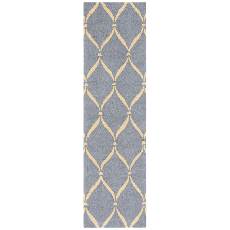 Wurster Hand Hooked Performance Chevron Rug, Runner 2'3" x 8'