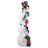 SnowBro's Illuminated Snowman Holiday Statue