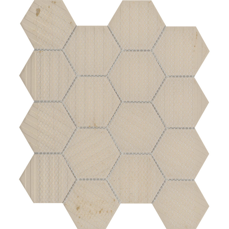 Catch ™ 10 po X 12 po Carreau de mur en porcelaine brillante (8,58 pieds carrés / caisse), Gris