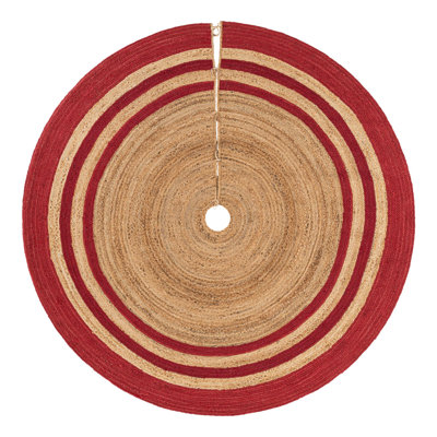 Jupe d'arbre de Noël à tisser Unique