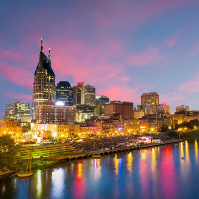 Thresa Nashville by F11photo - Wrapped Canvas Print