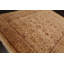 Tapis beige en laine noué à la main de conception unique 7 pi 9 po x 9 pi 8 po Bissell