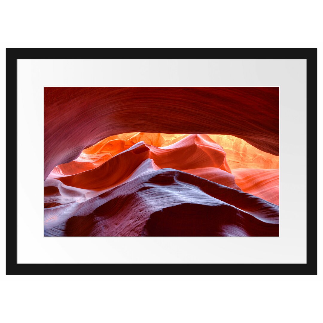 Gerahmtes Poster Antelope Canyon Arizona