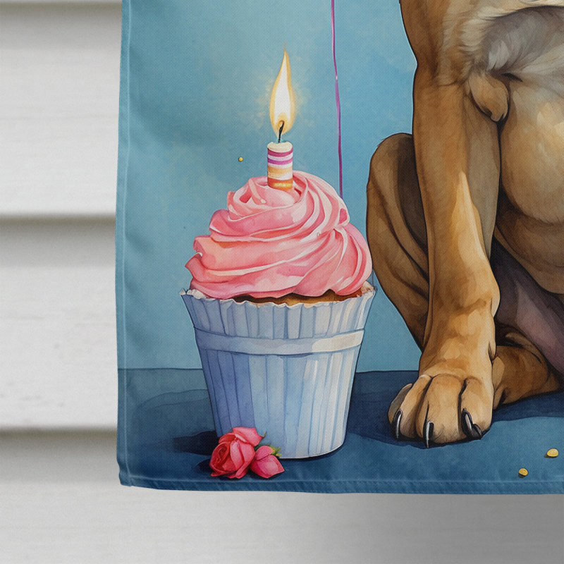 Drapeau «Happy Birthday House», Bullmastiff