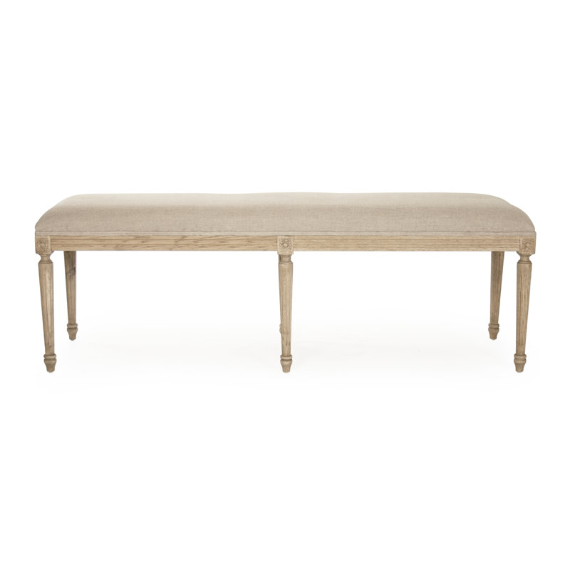 Simba Linen Upholstered Bench