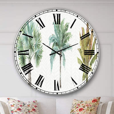Swigart Metal Wall Clock