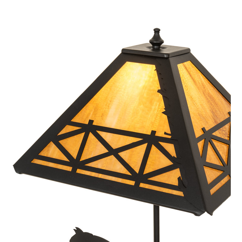 Rustic Lodge Table Lamp