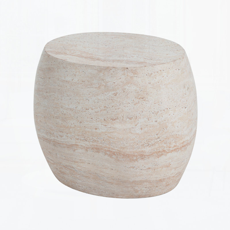 Table d'appoint d'extérieur / d'intérieur en béton