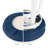 Bar Stool Cushions, Memory Foam Round Bar Stool Covers With Non-Slip Backing And Elastic Band, 14", Navy