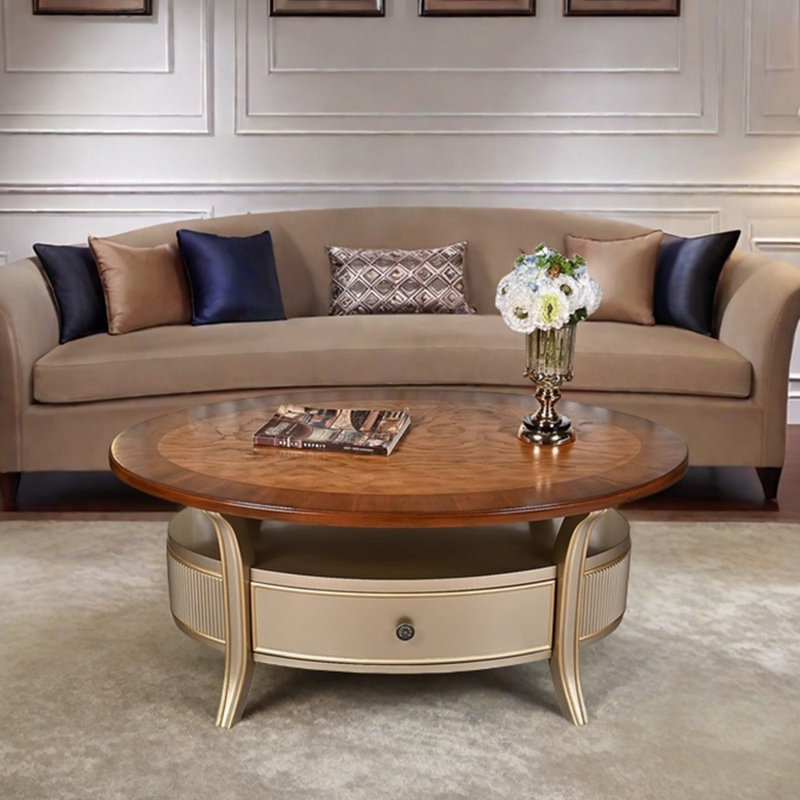 Table basse de style américain