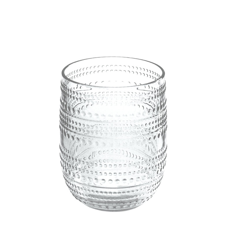 Adalet 426 ml Acrylic Drinking Glass Set, Clear