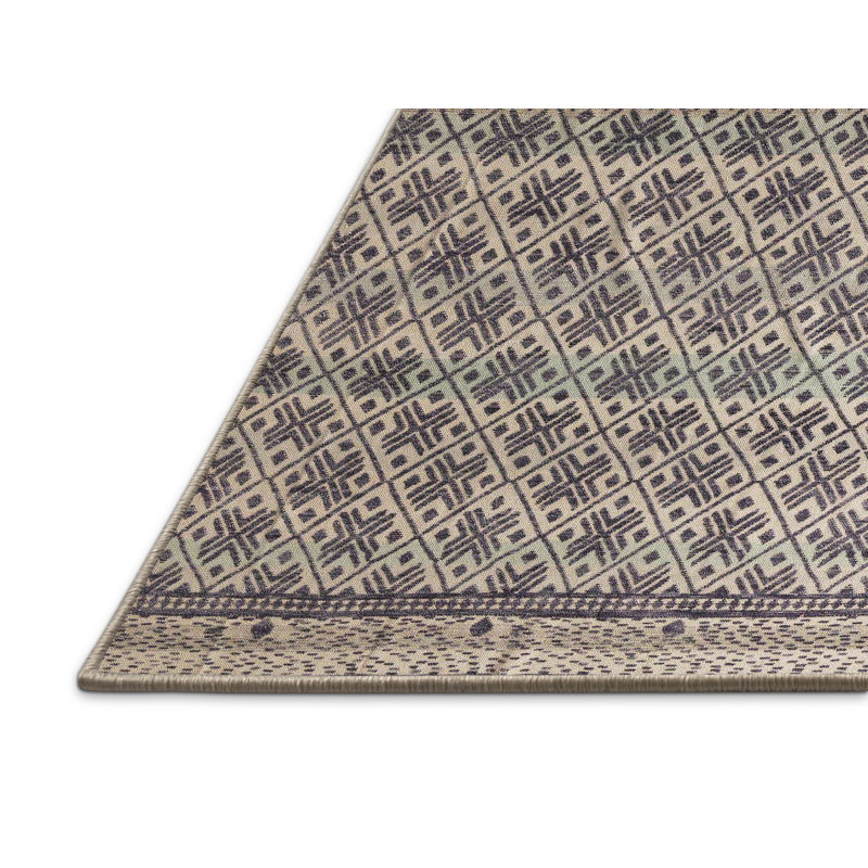 Abstract Indoor Rug, Rectangle 5' x 8'