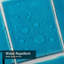 Rideau de douche à 12 crochets Blue Tiles-1331043285