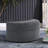 Niama Curved Chenille Storage Ottoman -607395562