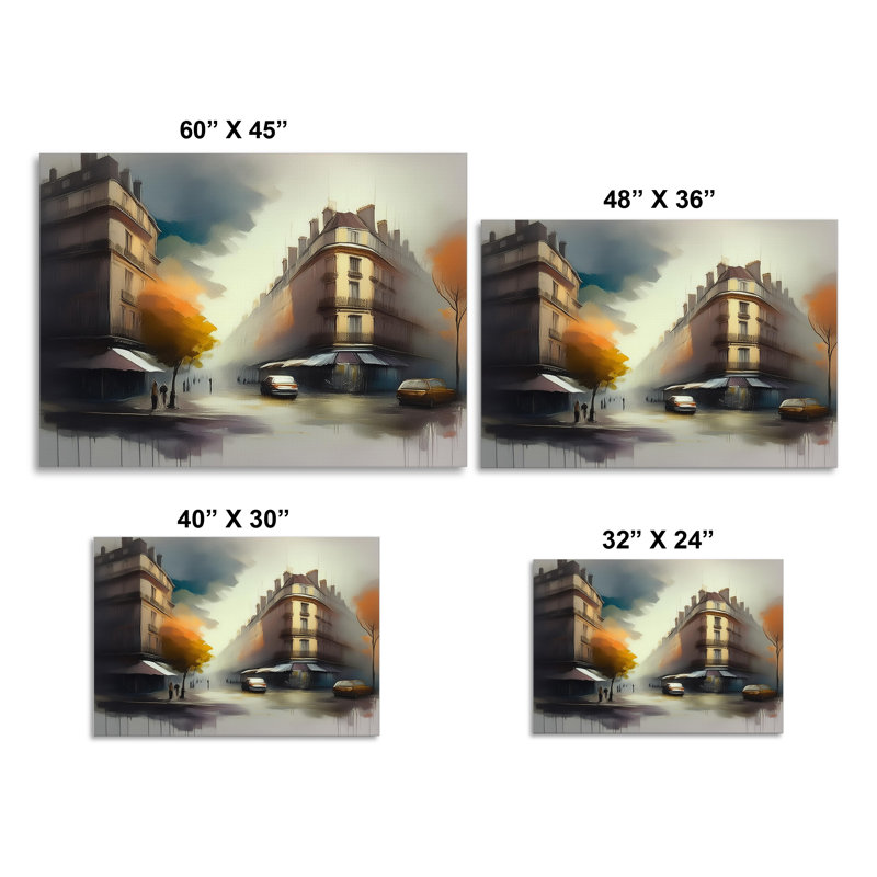 Parisian Haze, 30" H x 40" W