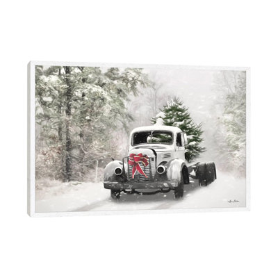The Christmas Centerpiece by Lori Deiter - Print on Canvas