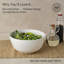 Fitz And Floyd Nevaeh White Deep Serving Bowl, 72-Oz