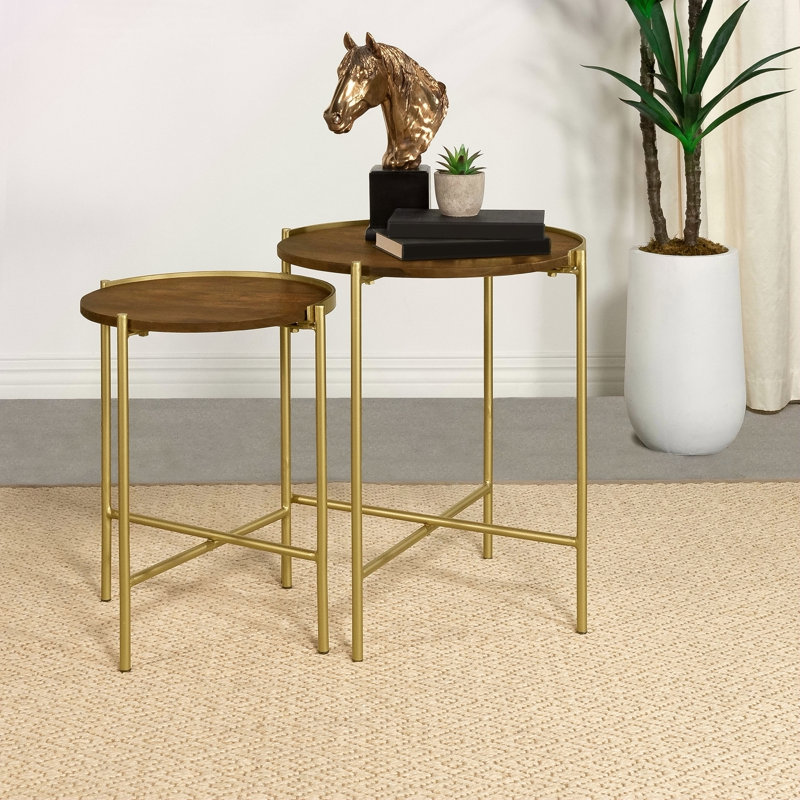 Table gigogne 2 pièces
