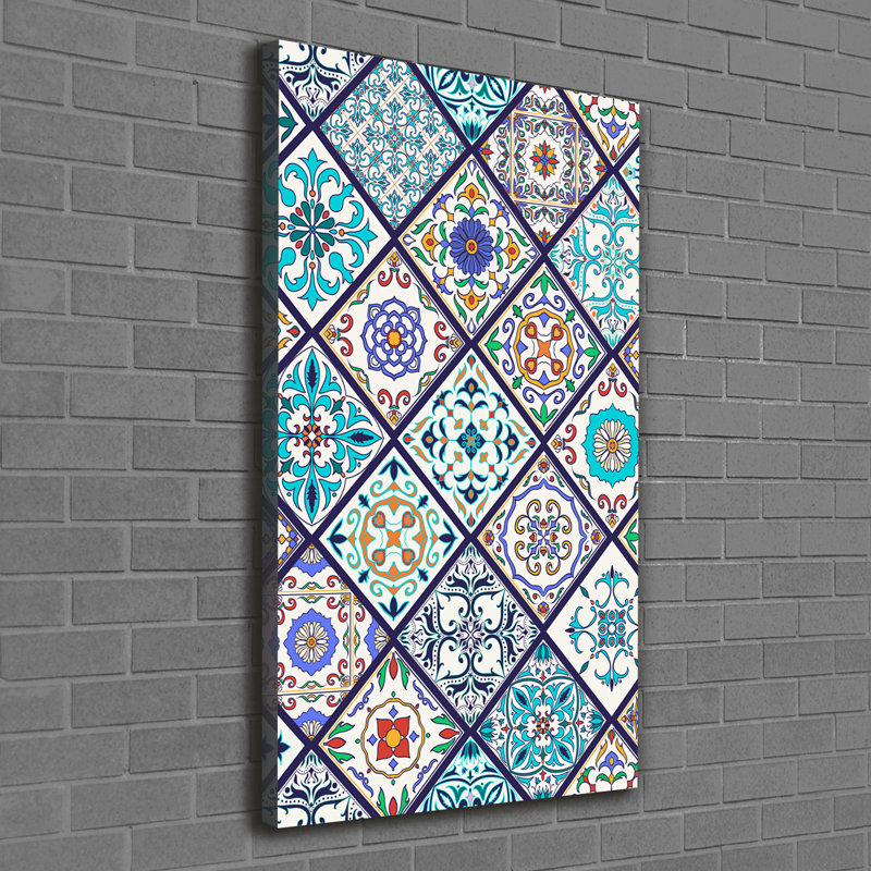 Arelys Ceramic Tiles - Wrapped Canvas Print