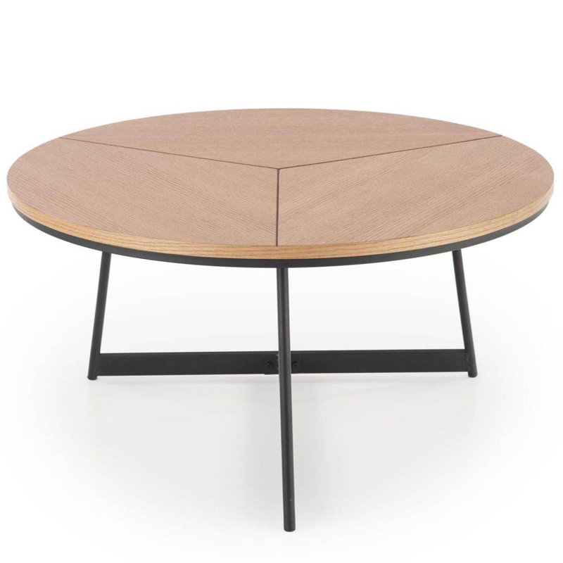 Gerhild Abstract Coffee Table, 54cm H x 46cm L x 46cm D