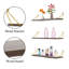 Tablette flottante 3 pièces-72158453