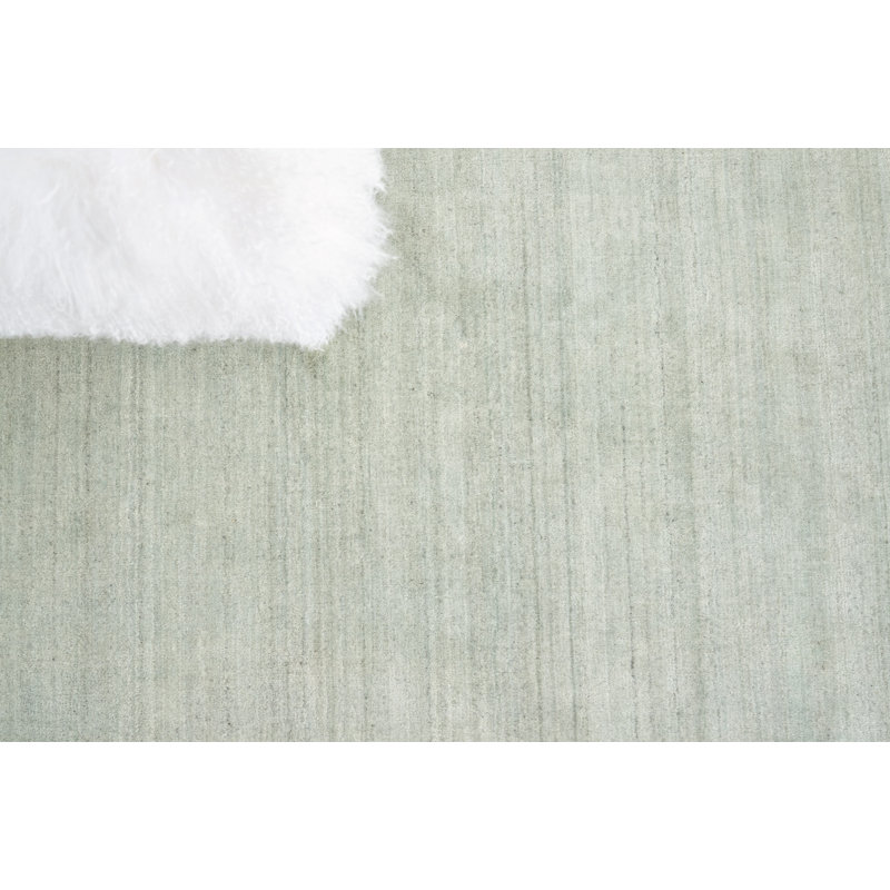 Sanctuary Area Rug in Light Green, Rectangle 10' x 14'