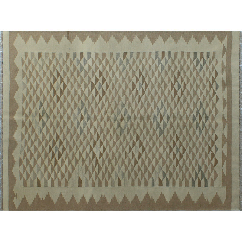 Benge Wool Geometric Indoor Rug