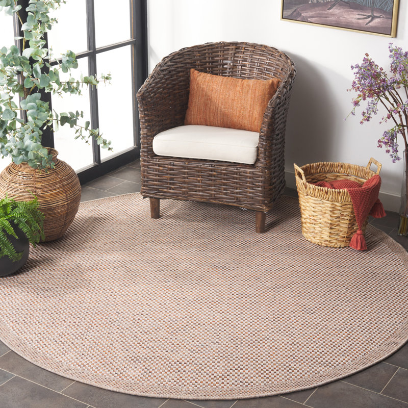 Tapis intérieur / extérieur Sorsha Sisal, Rond 6 pi 7 po