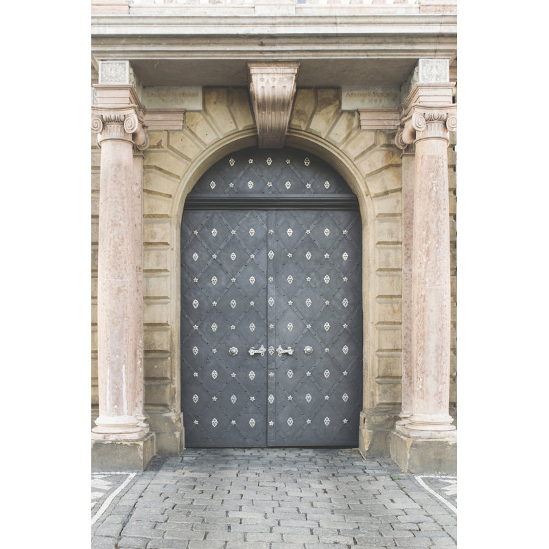 Arched Door - Wrapped Canvas Print, 30cm H x 20cm W x 3.8cm D