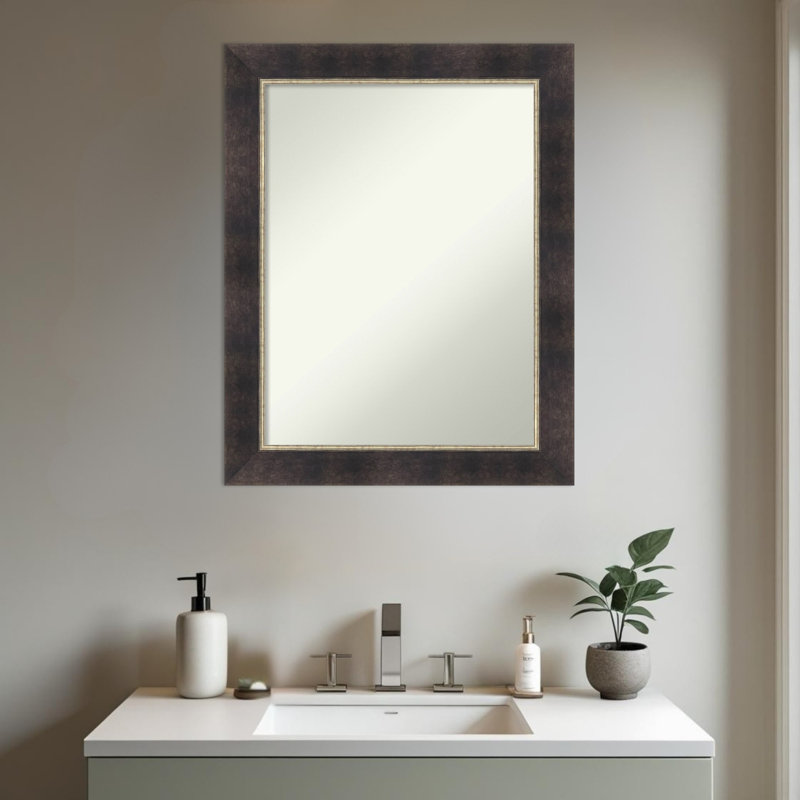 Miroir mural de salle de bain Odin, 28,75 po x 22,75 po
