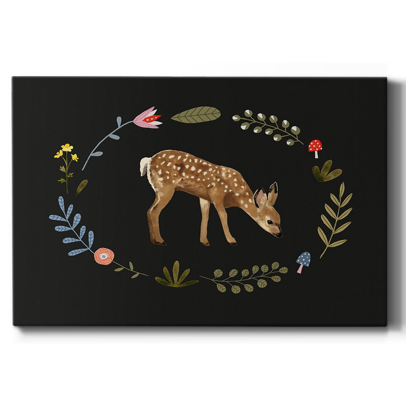 Toile tendue Critter & Foliage III-Gallery, H 8 po x l 12 po