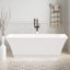 Baignoire de trempage autoportante en acrylique 67 po. X 31 po.-88388595
