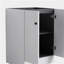 Armoire de salle de bain autoportante 24 po avec 2 portes à fermeture en douceur - sans lavabo-120406522