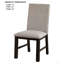 Chaise de salle à manger 2 pièces