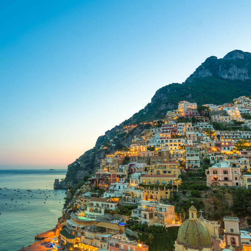 Amalfi Coast - Wrapped Canvas Print, 51cm H x 51cm W x 3.8cm D