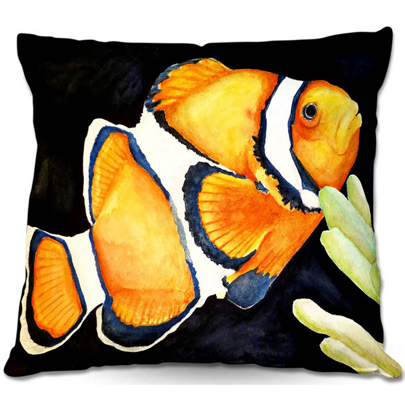  Housse et insert de coussin Couch Deep Sea Life, 16 po x 16 po