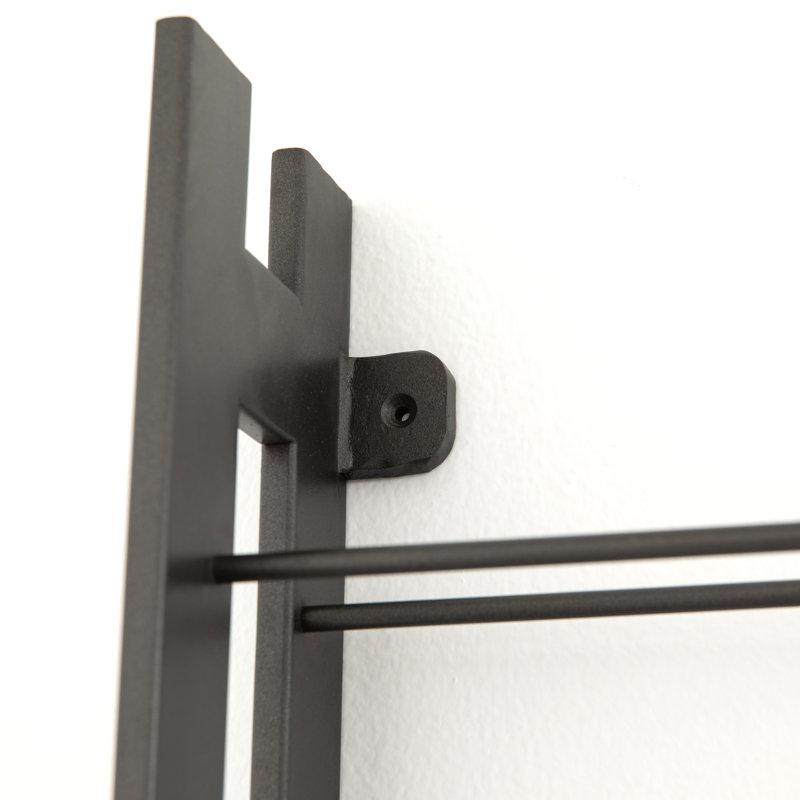Galloway Wine Bottle Rack in Gunmetal