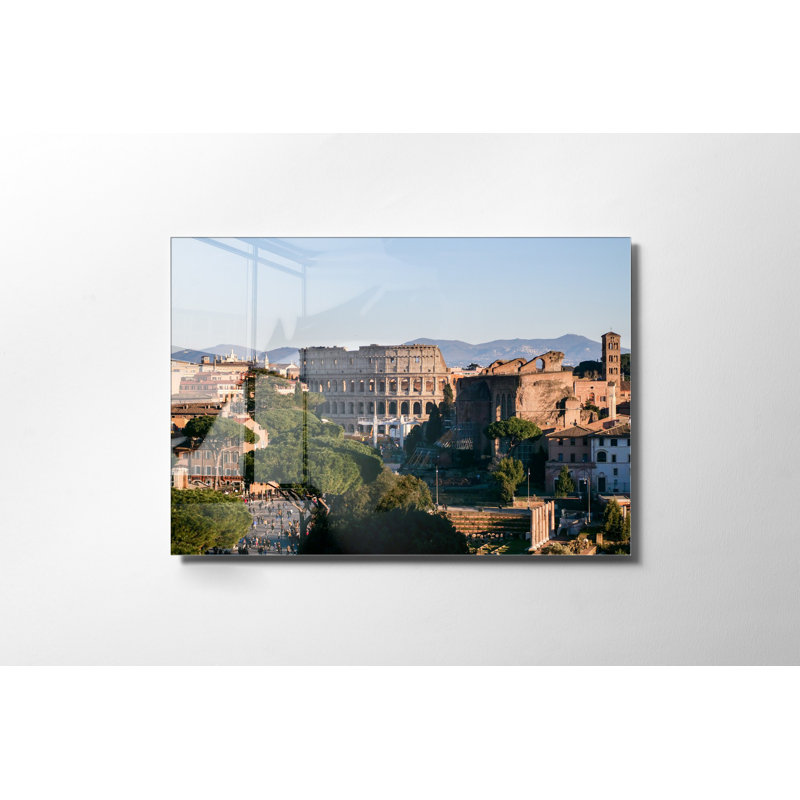 Peinture élégante en verre trempé de 11,8 po x 17,7 po | 100% verre trempé, épaisseur: 0,16 pouce | Superbe art mural pour la décoration intérieure, durable et facile à nettoyer, parfait pour les espaces de salon et de bureau