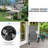 Caister Outdoor Metal Chaise Lounge